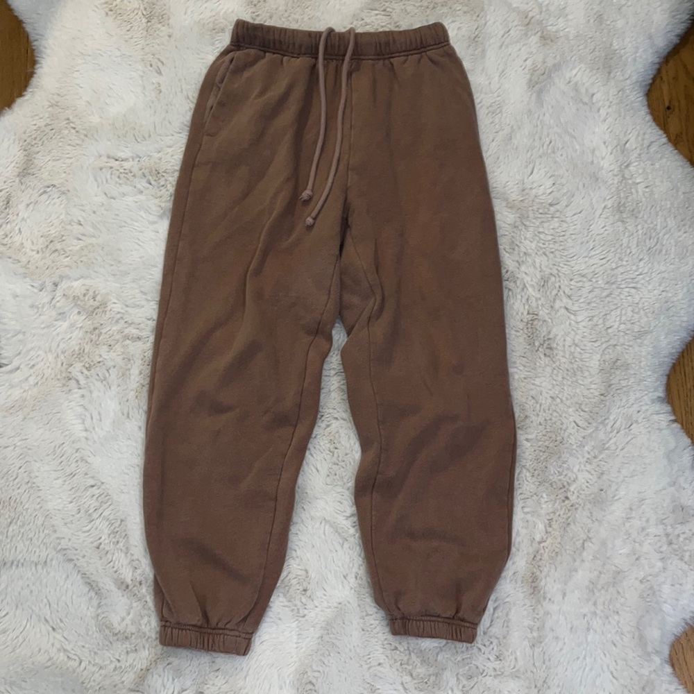 Cotton On Sweatpants (Brown)- Size XS